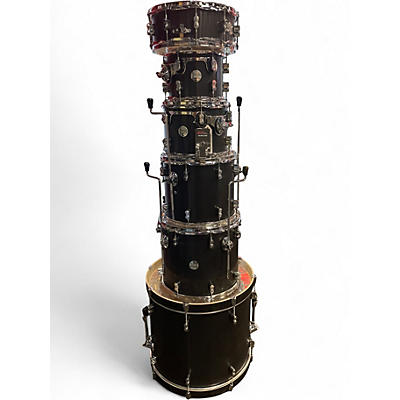 Used PDP by DW Concept Maple 6pc Metallic Gray Drum Kit