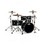Used PDP by DW Concept Maple 6pc Metallic Gray Drum Kit Metallic Gray