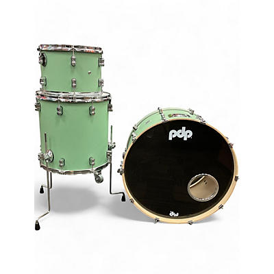 PDP by DW Used PDP by DW Concept Series Satin Seafoam Drum Kit