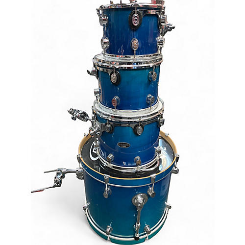 Used PDP by DW LX Series Blue Fade Drum Kit Blue Fade