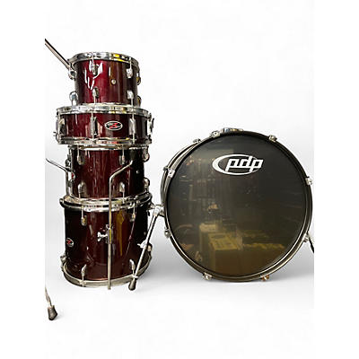 Used PDP by DW z5 series drum kit Burgundy Drum Kit