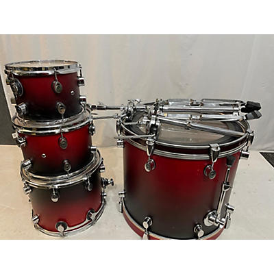 Used PDW 4 piece FS Series Red Matte Drum Kit