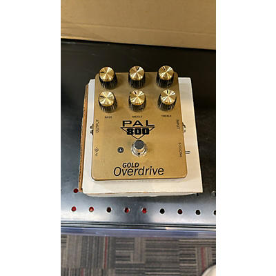 Used PEDAL FX PAL800 GOLD OVERDRIVE Effect Pedal