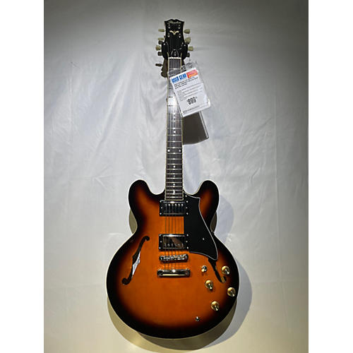 PEERLESS Used PEERLESS 335 HARDTAIL Vintage Sunburst Hollow Body Electric Guitar Vintage Sunburst