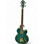 Used PEERLESS SMOKED BASS CUSTOM GREEN ANALINE Electric Bass Guitar GREEN ANALINE