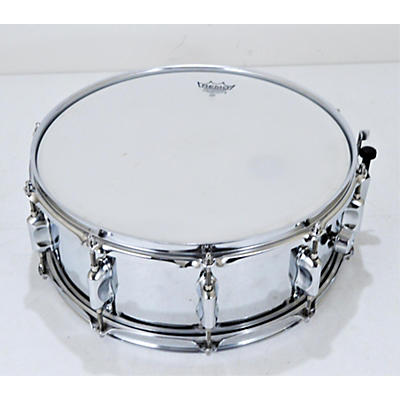 Used PERCUSSION PLUS 14in SNARE Drum Chrome Silver