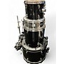 Used Percussion Plus Used PERCUSSION PLUS 4 piece DRUM SET Black Drum Kit Black