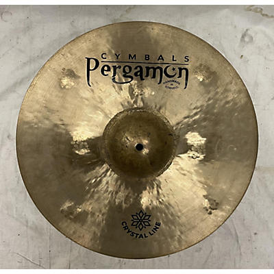 Pergamon Used PERGAMON 17in CRYSTAL LINE Cymbal