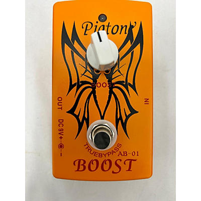 Used PIGTONE AB-O1 BOOST Effect Pedal