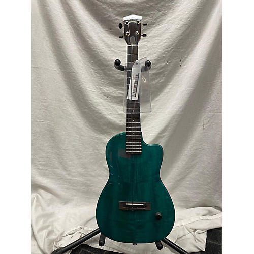 Pono Used PONO Be-mdb 9453 Teal Ukulele teal