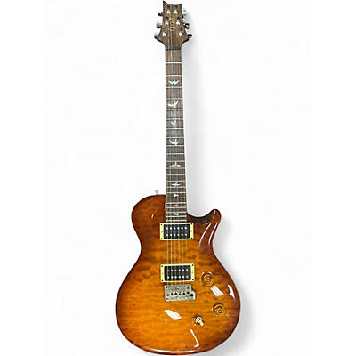 Used PRS 10-Top Singlecut Trem Indian Rosewood Neck Burst Solid Body Electric Guitar