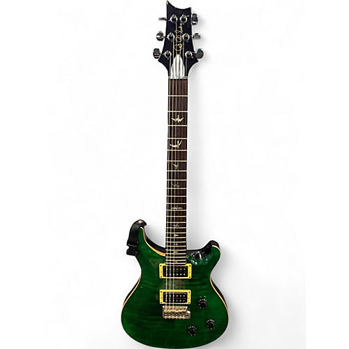 Used PRS 20th Anniversary Custom 24 Emerald Green Solid Body Electric Guitar Emerald Green