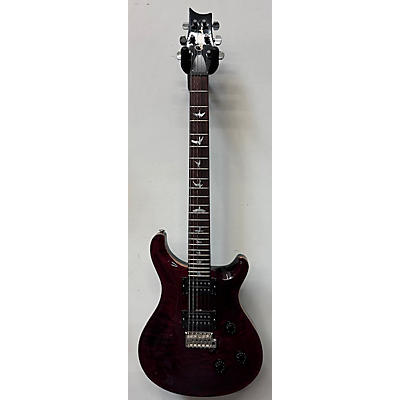 Prs 24 Artist Package Used PRS 24 Artist Package Custom Trans Crimson Red Solid Body Electric Guitar