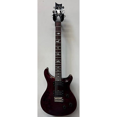 Prs 24 Artist Package Used PRS 24 Artist Package Custom Trans Crimson Red Solid Body Electric Guitar Trans Crimson Red