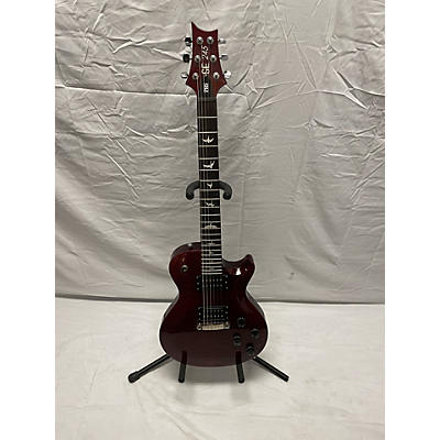 PRS Used PRS 245 SE Red Solid Body Electric Guitar