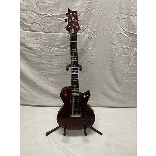 PRS Used PRS 245 SE Red Solid Body Electric Guitar Red