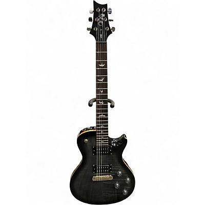 Used PRS 245 SE Trans Black Solid Body Electric Guitar