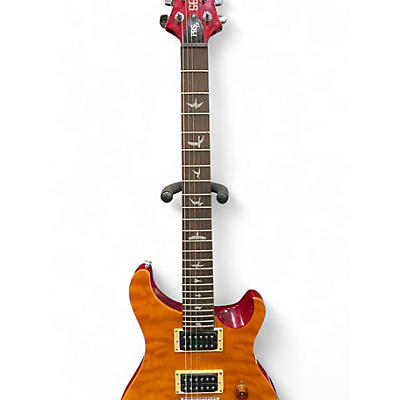 Used PRS 25th Anniversary SE Custom 24 AMBER Solid Body Electric Guitar