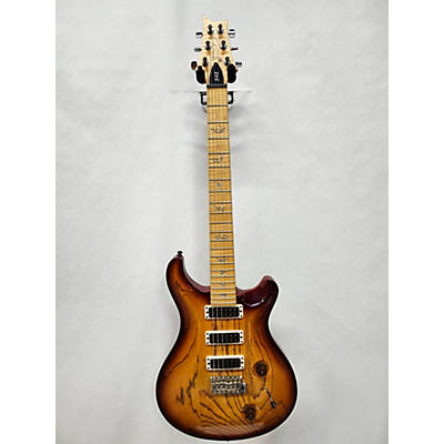 PRS Used PRS 25th Anniversary Swamp Ash Special Smoked Amber Solid Body Electric Guitar