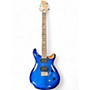 Used PRS 35TH ANNIVERSARY CUSTOM 24 Blue Solid Body Electric Guitar Blue
