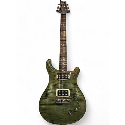 PRS Used PRS 408 10 top Trampas Green Solid Body Electric Guitar