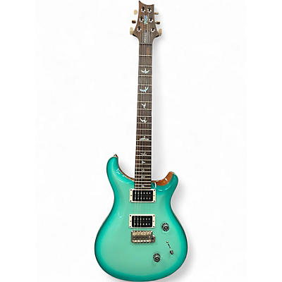 Used PRS 40th ANNIVERSARY CUSTOM 24 Sefoam Green w/Turquoise Burst Solid Body Electric Guitar