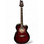 Used PRS A50E Chrome Red Acoustic Electric Guitar Chrome Red