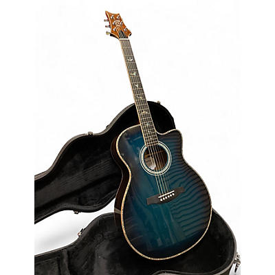 PRS Used PRS A60E Blue to Black Fade Acoustic Electric Guitar