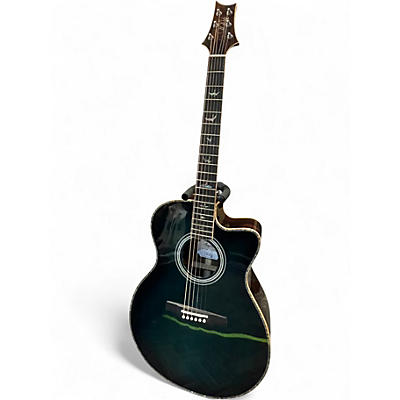 Used PRS Angelus A60E COBALT BLUE BURST Acoustic Electric Guitar