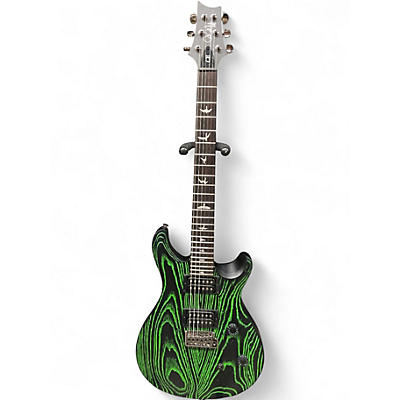 Used PRS CE SWAMP ASH SPECIAL SANDBLASTED GREEN Solid Body Electric Guitar