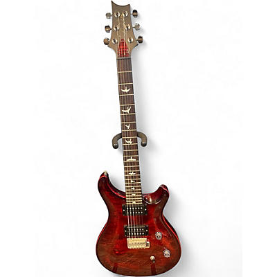 Used PRS CE24 Blood Red Burst Solid Body Electric Guitar