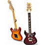 Used PRS CE24 Crimson Red Burst Solid Body Electric Guitar Crimson Red Burst