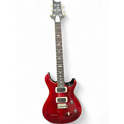 Used PRS CE24 Crimson Red Burst Solid Body Electric Guitar