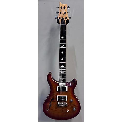 PRS Used PRS CE24 Hollowbody Cherry Sunburst Hollow Body Electric Guitar Cherry Sunburst