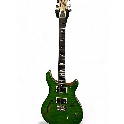 PRS Used PRS CE24 Hollowbody Green Hollow Body Electric Guitar Green