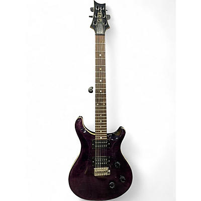 Used PRS CE24 Purple Solid Body Electric Guitar