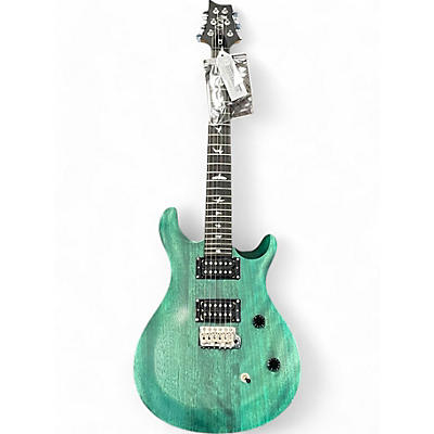 PRS Used PRS CE24  SATIN TURQUOISE Solid Body Electric Guitar