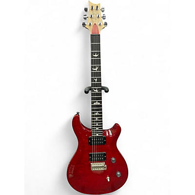 Used PRS CE24 SCARLET RED Solid Body Electric Guitar