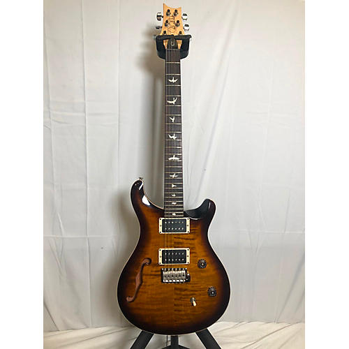 PRS Used PRS CE24 Semi Hollowbody BLACK AMBER Hollow Body Electric Guitar BLACK AMBER