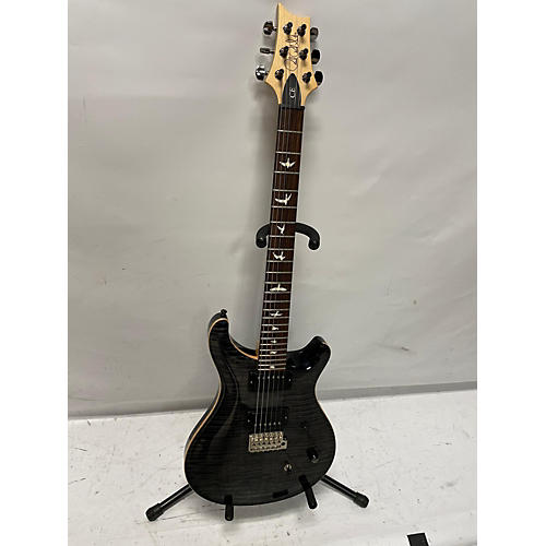 PRS Used PRS CE24 Trans Black Solid Body Electric Guitar Trans Black