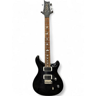 Used PRS CE24 Trans Black Solid Body Electric Guitar