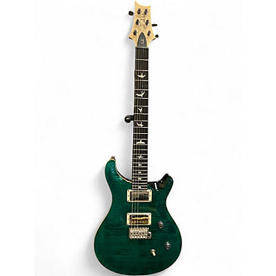 Used PRS CE24 Turquoise Solid Body Electric Guitar