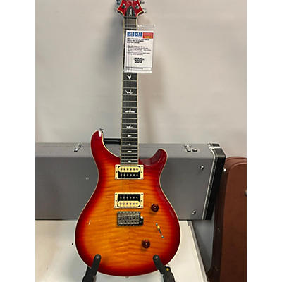 PRS Used PRS CM25 SE Custom 24 Fiesta Red Solid Body Electric Guitar