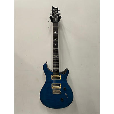 PRS Used PRS CM25 SE Custom 24 Trans Blue Solid Body Electric Guitar