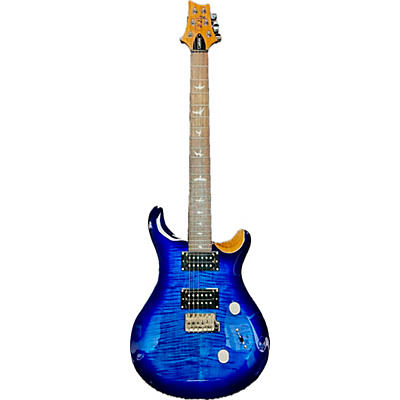 PRS Used PRS CM4 SE Custom 24 Blue Solid Body Electric Guitar