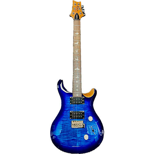 PRS Used PRS CM4 SE Custom 24 Blue Solid Body Electric Guitar Blue