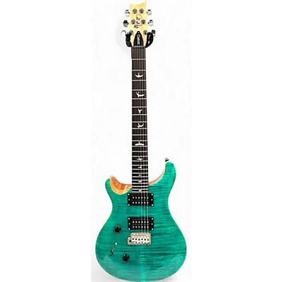 PRS Used PRS CM4 SE Custom 24 Left Handed Turquoise Electric Guitar