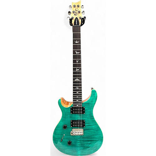 PRS Used PRS CM4 SE Custom 24 Left Handed Turquoise Electric Guitar Turquoise