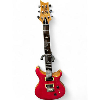 Used PRS CM4 SE Custom 24 Pink Solid Body Electric Guitar