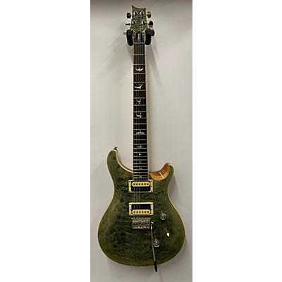 PRS Used PRS CM4 SE Custom 24 Trampas Green Solid Body Electric Guitar